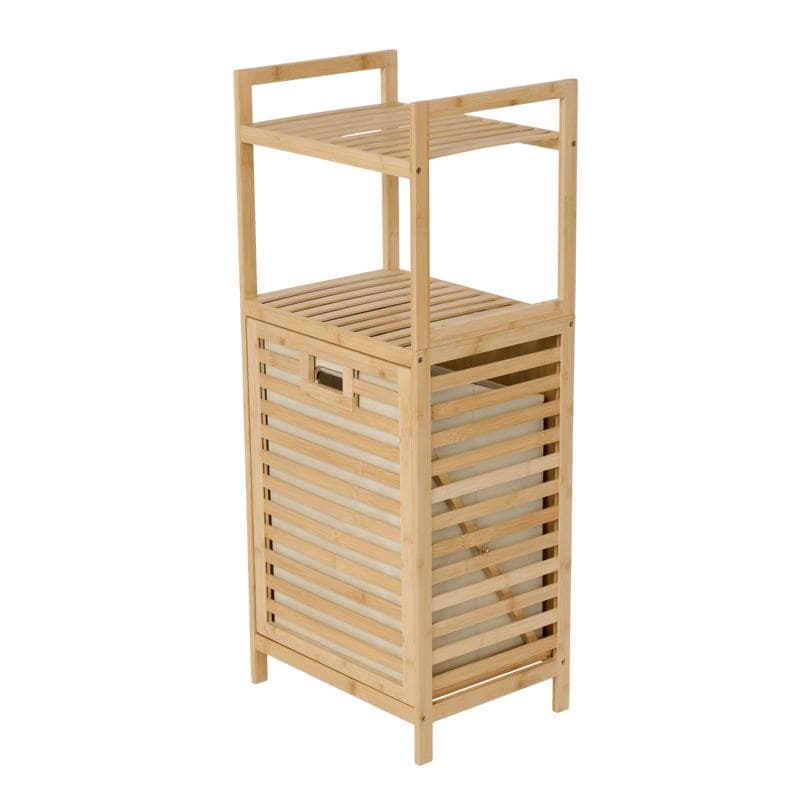 Panier à linge bambou premium