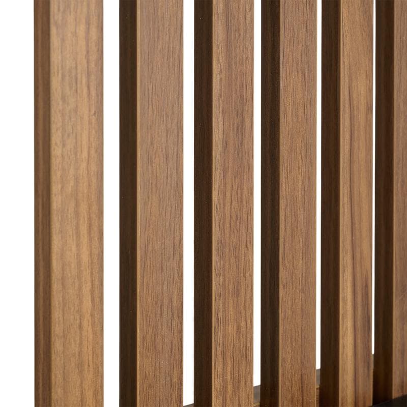 Kapstok wandpaneel – walnoot