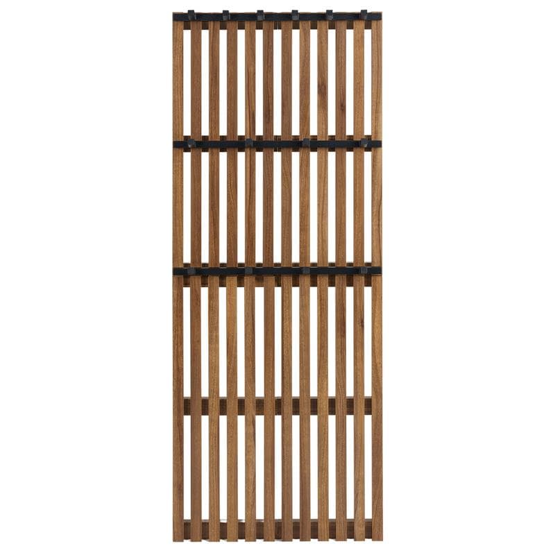 Kapstok wandpaneel – walnoot