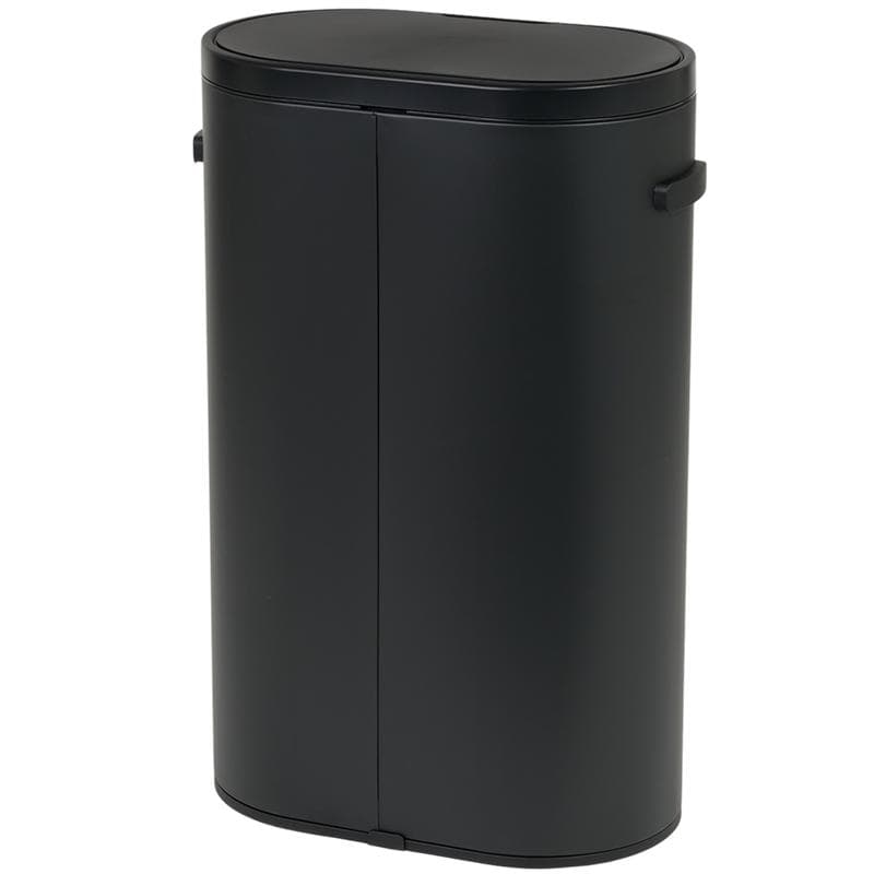 Prullenbak 60 liter ovaal – zwart