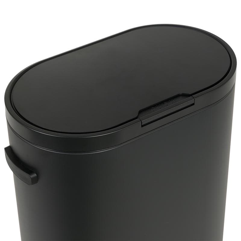 Prullenbak 60 liter ovaal – zwart