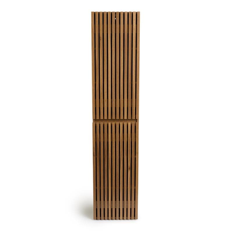 Colonne de salle de bain design en bois