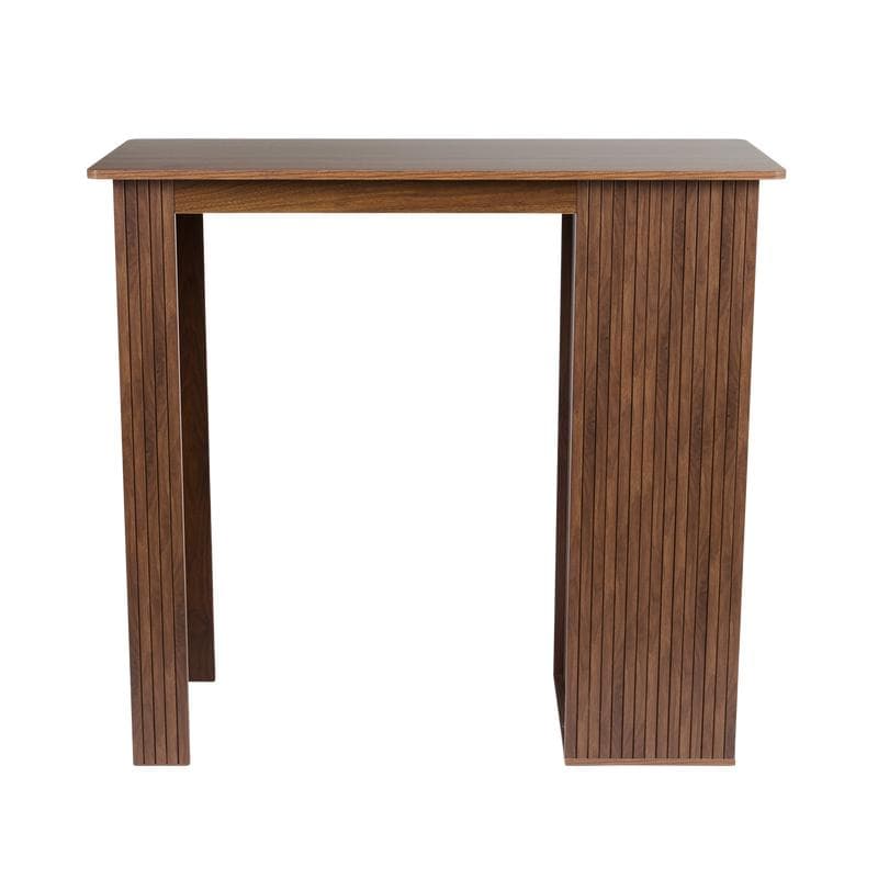 Table de bar - aspect noyer