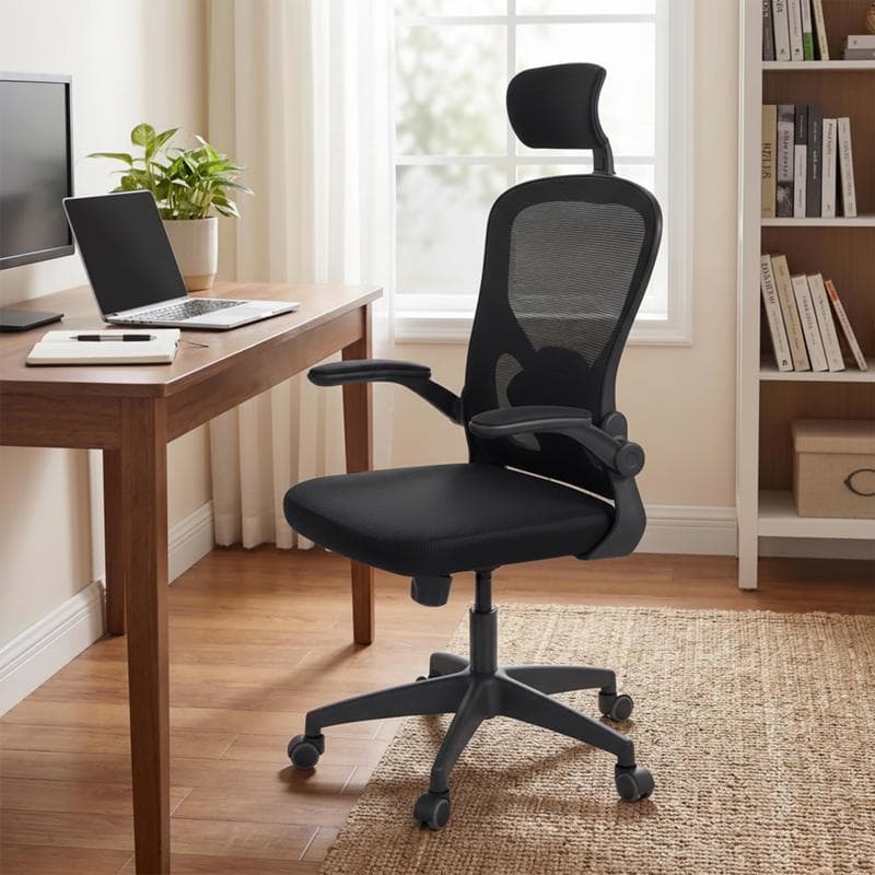 Chaise de bureau ergonomique - noir