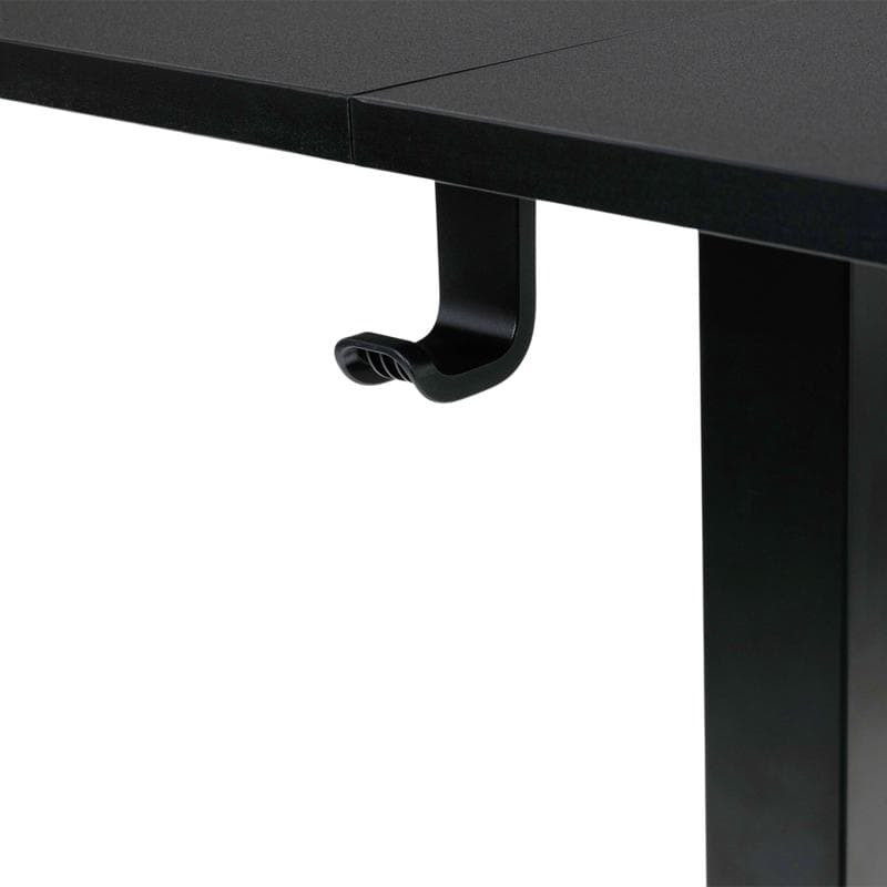 Bureau assis-debout électrique - noir
