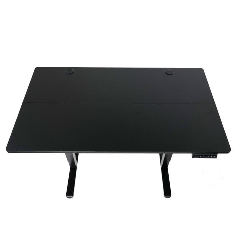 Bureau assis-debout électrique - noir