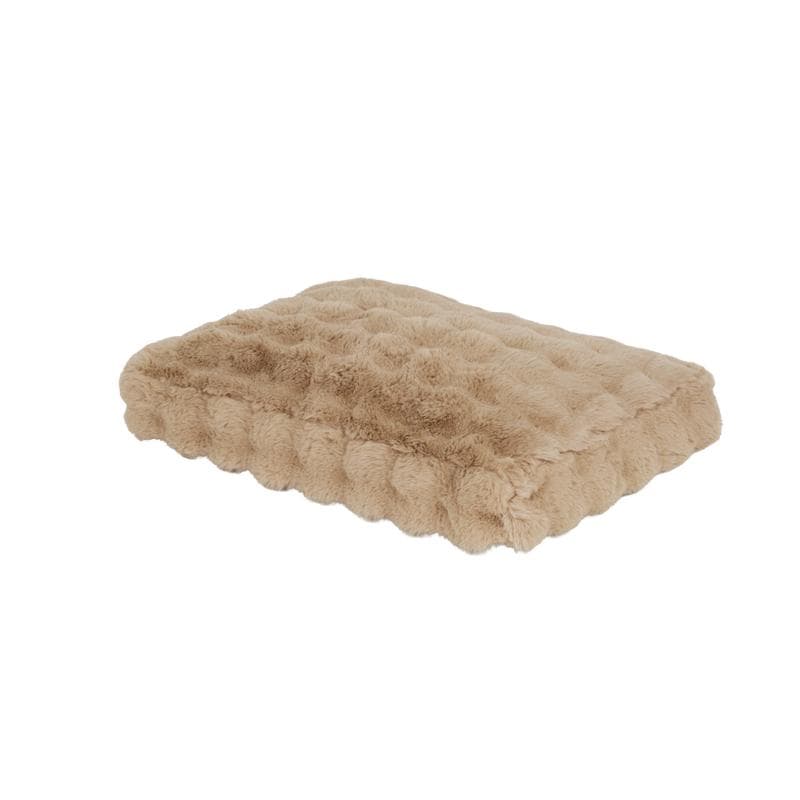 Faux fur hondenkussen en ligkussen