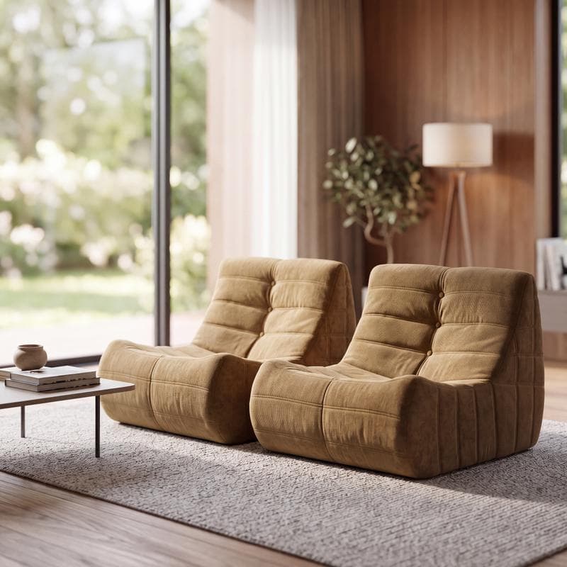 Retro loungefauteuil