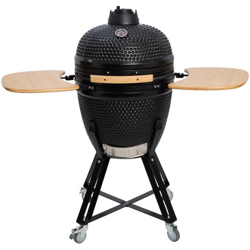 Kamado barbecue - 21 inch - zwart