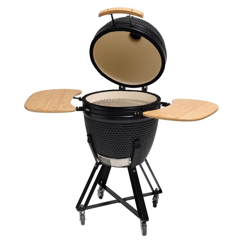 Kamado barbecue - 21 inch - zwart
