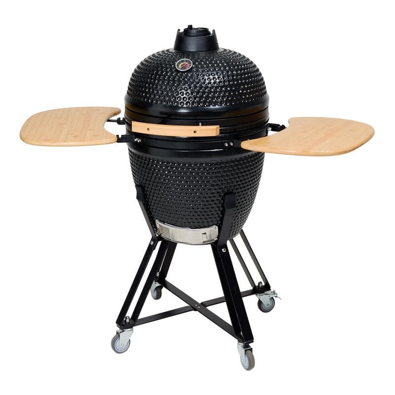 Kamado barbecue - 21 inch - zwart