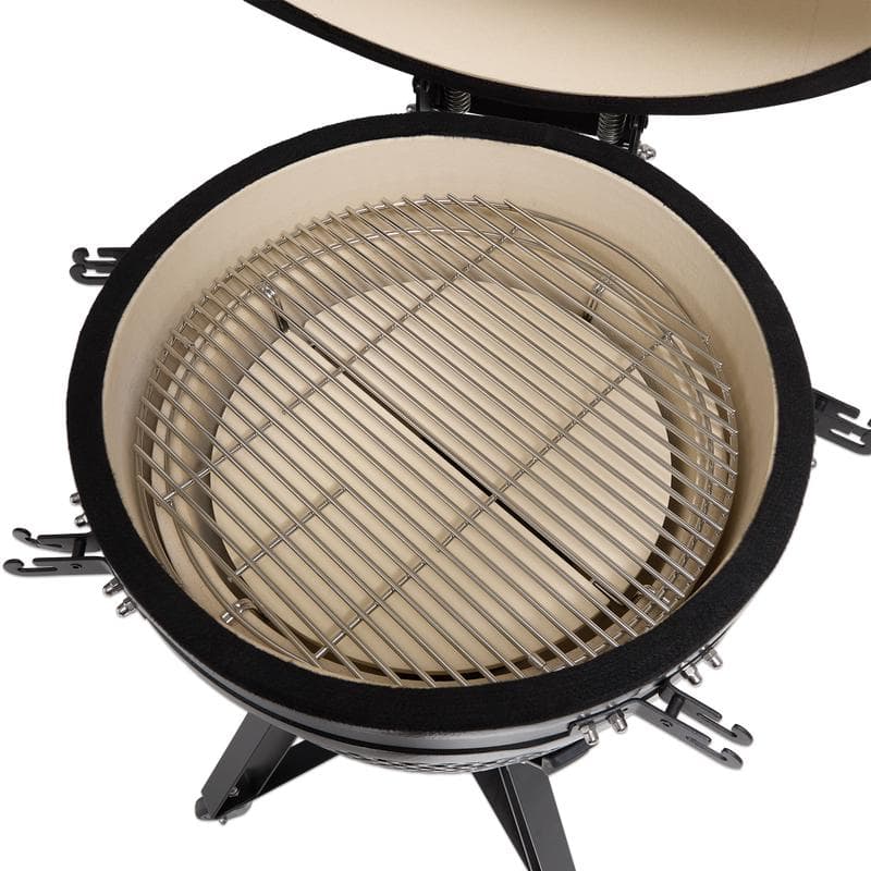 Barbecue à charbon kamado - Ø 46,5 cm - noir