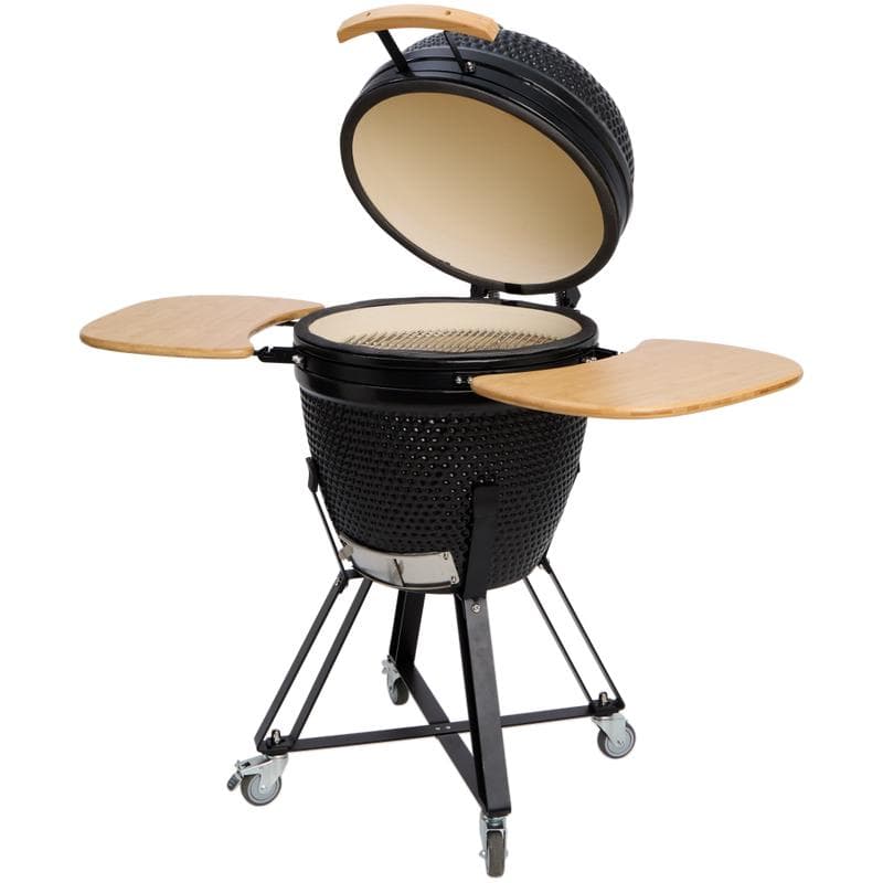 Barbecue à charbon kamado - Ø 46,5 cm - noir