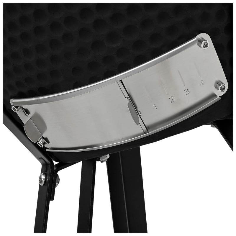 Kamado barbecue - 21 inch - zwart