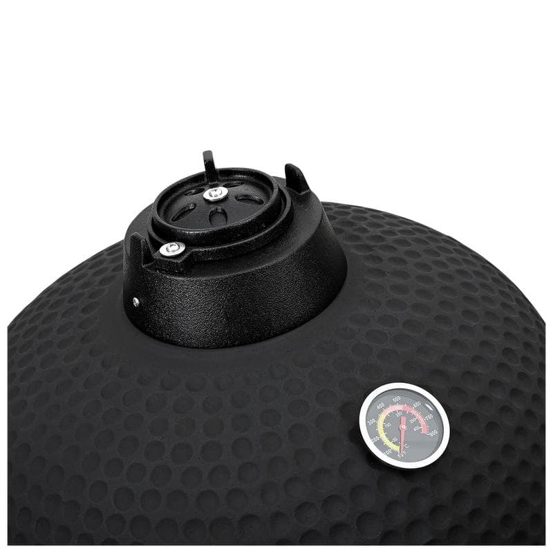 Kamado barbecue - 21 inch - zwart