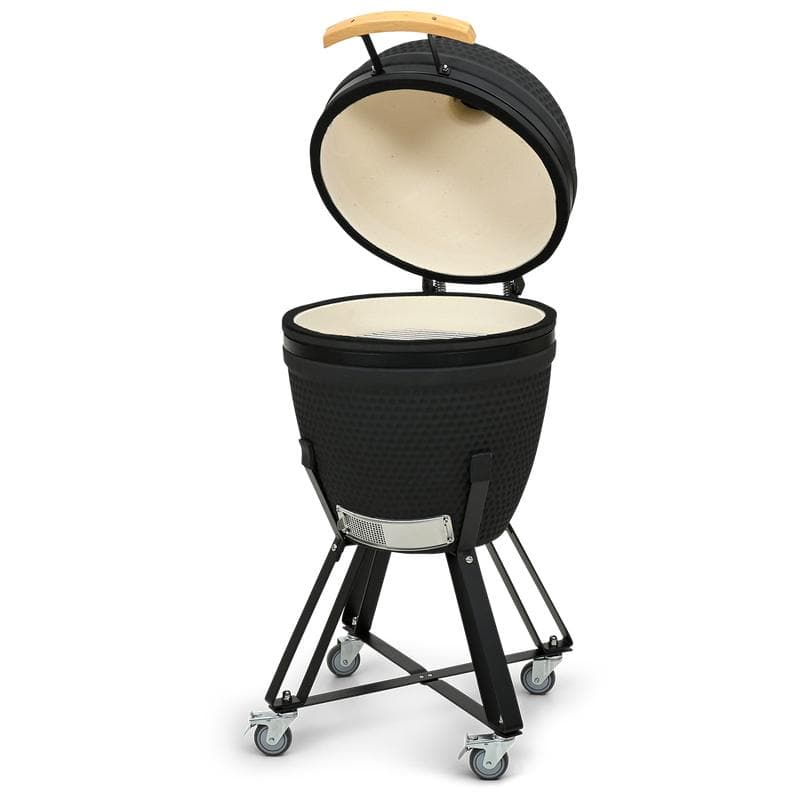 Kamado barbecue - 21 inch - zwart