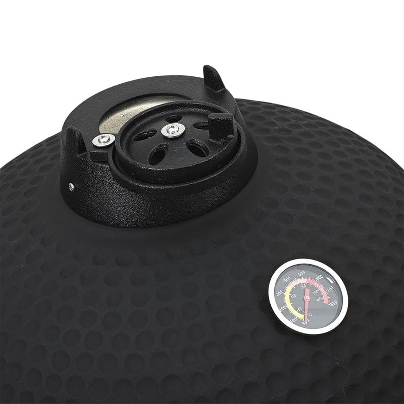Kamado barbecue - 21 inch - zwart