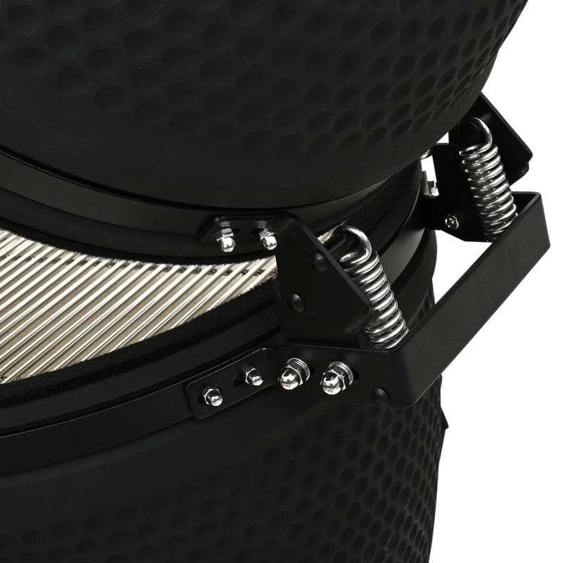 Kamado barbecue - 21 inch - zwart