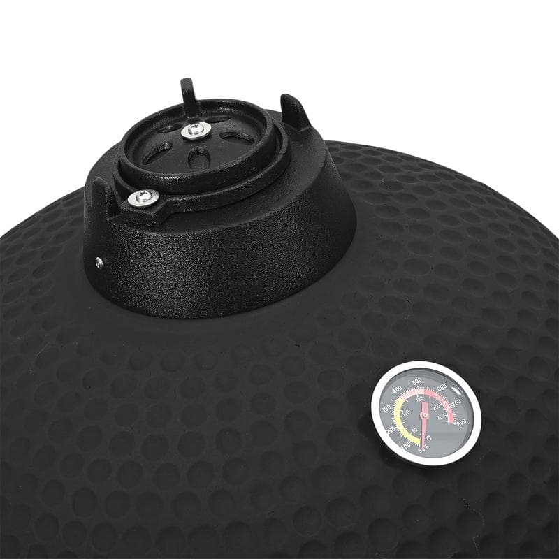 Kamado barbecue - 21 inch - zwart