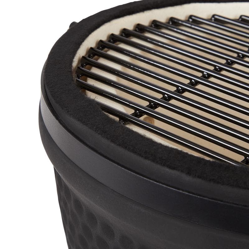 Kamado barbecue - 13 inch - zwart
