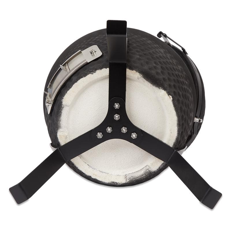 Kamado barbecue - 13 inch - zwart