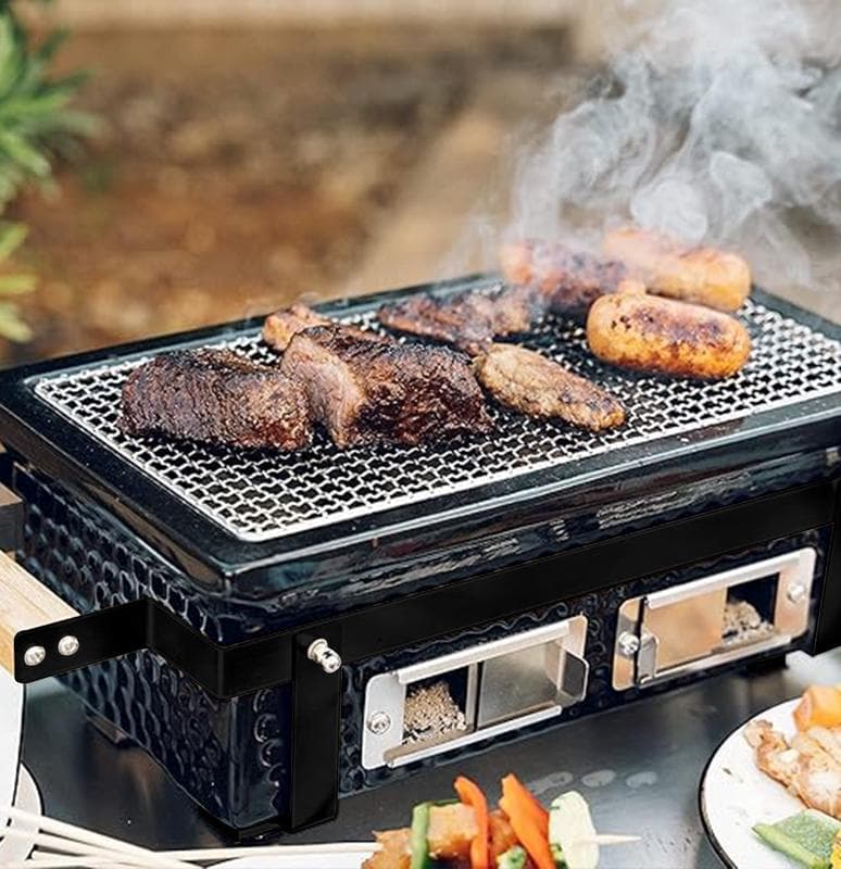 Barbecue de table en céramique - noir