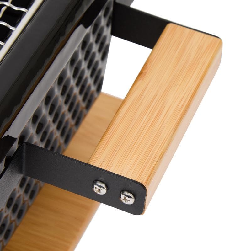 Barbecue de table en céramique - noir