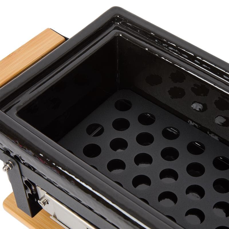 Barbecue de table en céramique - noir