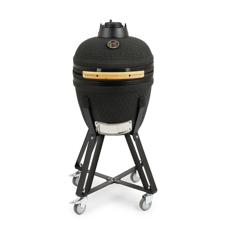 Kamado barbecue - 18 inch - zwart
