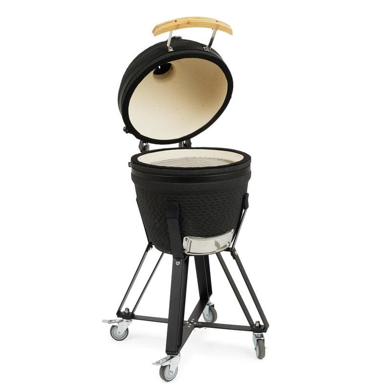 Kamado barbecue - 18 inch - zwart