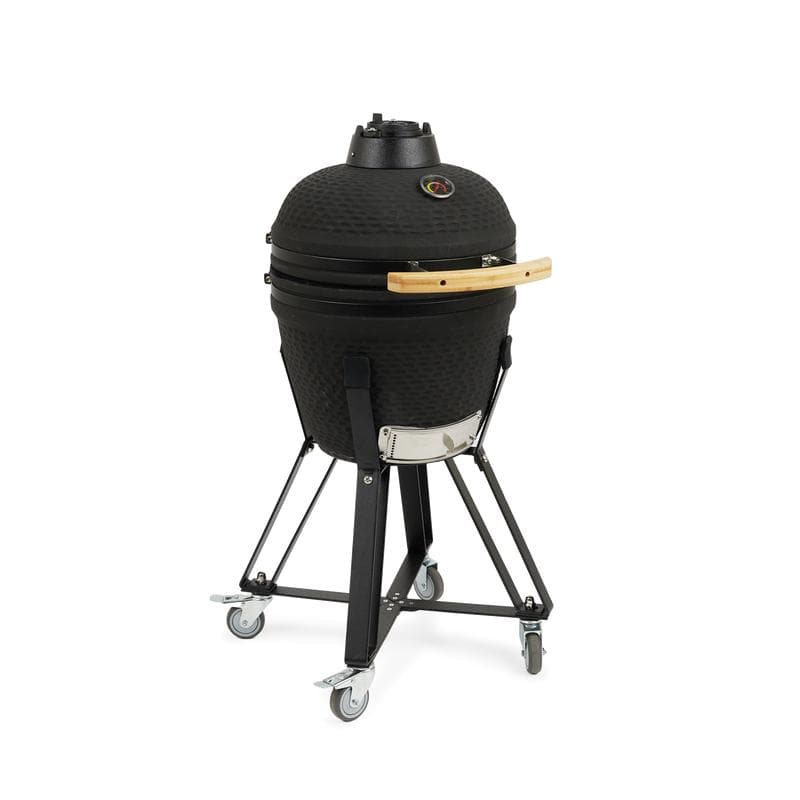 Kamado barbecue - 18 inch - zwart