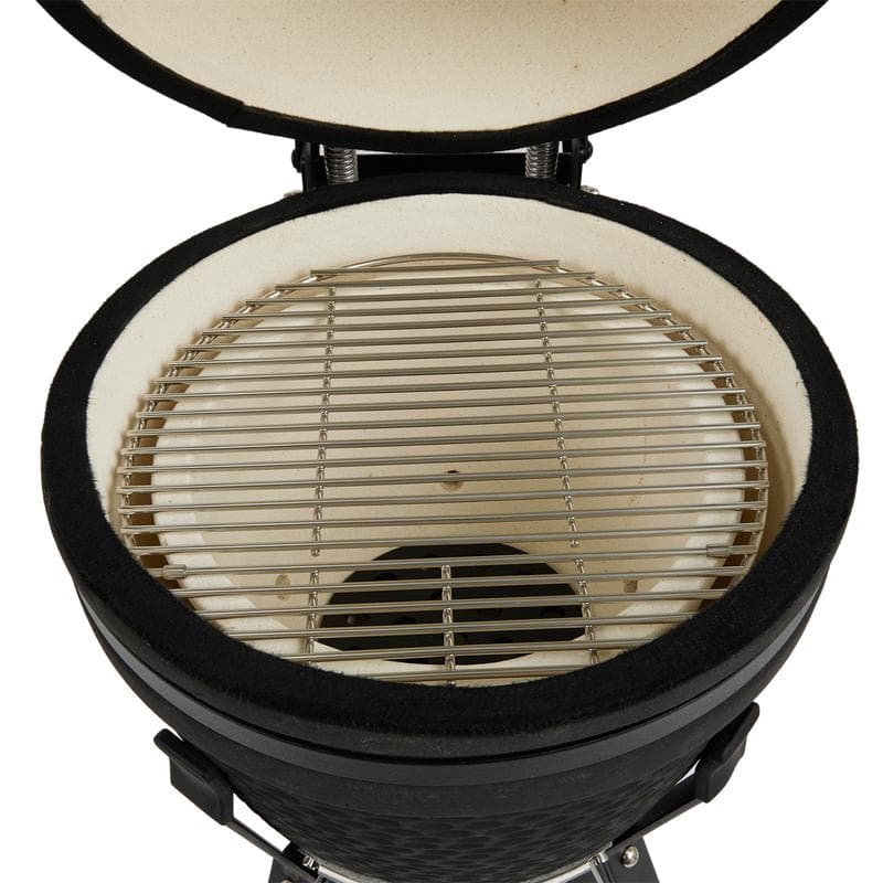 Kamado barbecue - 18 inch - zwart