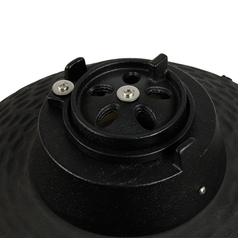 Kamado barbecue - 18 inch - zwart
