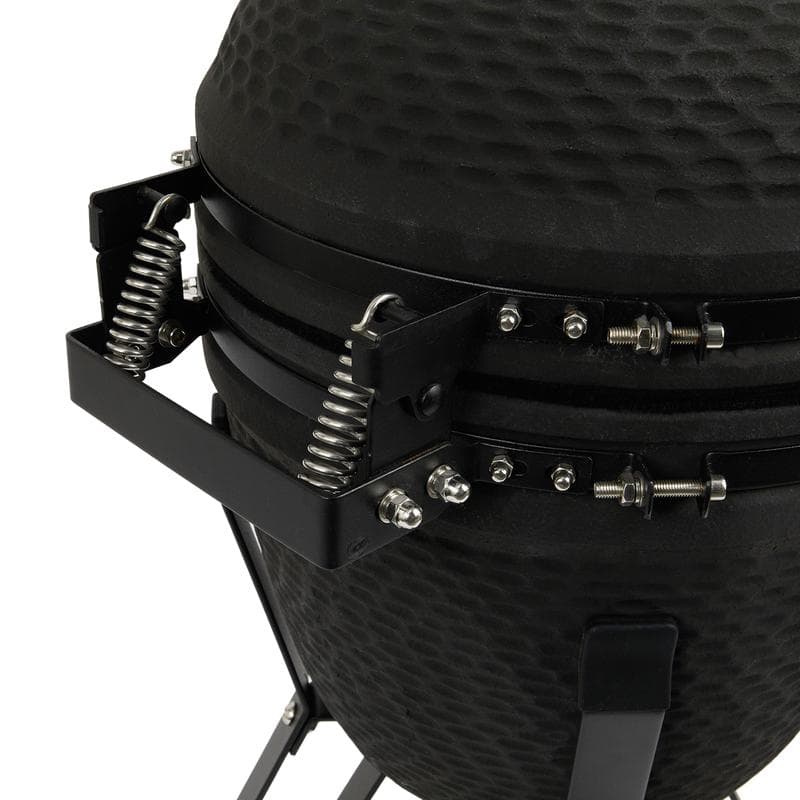Kamado barbecue - 18 inch - zwart