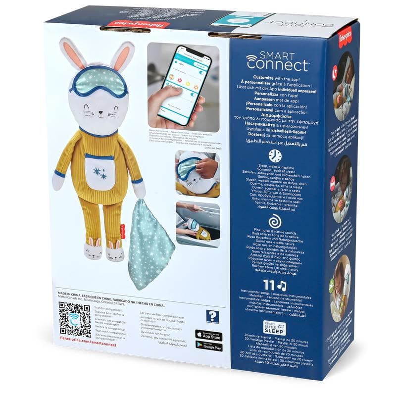 Peluche d'aide au sommeil Fisher-Price Hoppy Dreams