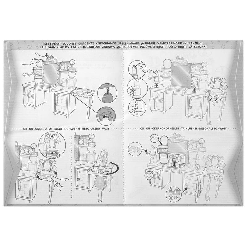 Coffret studio de mode Barbie Extra