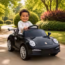 Elektrische kinderauto RUF CTR 3 S505 - zwart