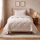 Lazy all-in-one dekbed Teddy fur - beige
