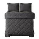 Lazy all-in-one dekbed Teddy fur - antraciet