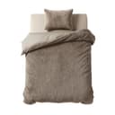 Parure de lit Faux Fur - taupe