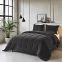 Lazy all-in-one dekbed Velvet - antraciet