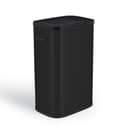 Poubelle avec ouverture à pression - 60 l - noir