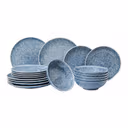 Service de table Feather - bleu clair