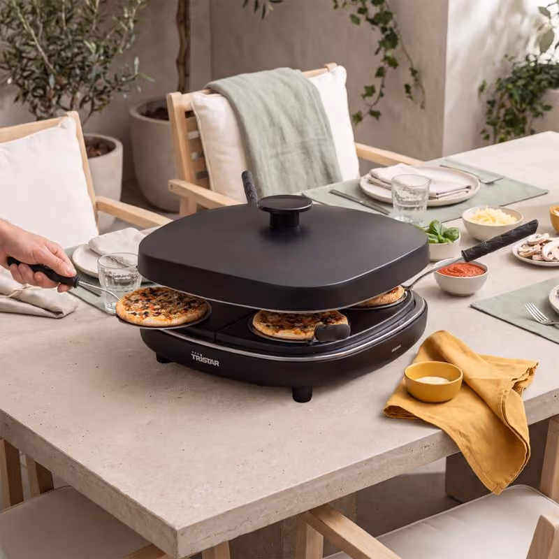 Tristar mini pizzaoven voor 4 personen