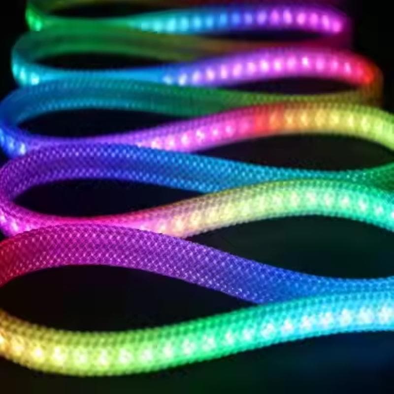 Corde LED connectée avec télécommande