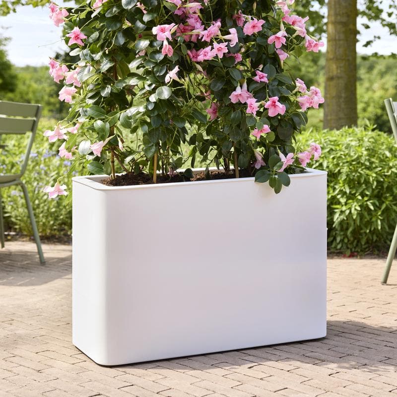 Jardinière haute Terrassa - blanc