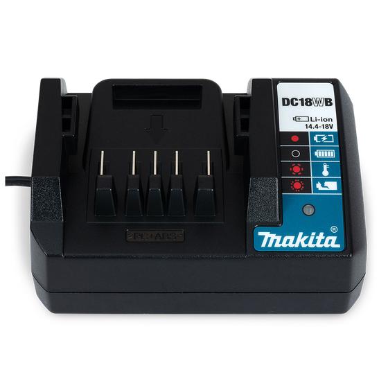 The matching charger from Makita