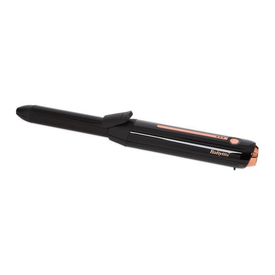 BaByliss 9000 cordless curling tong closed