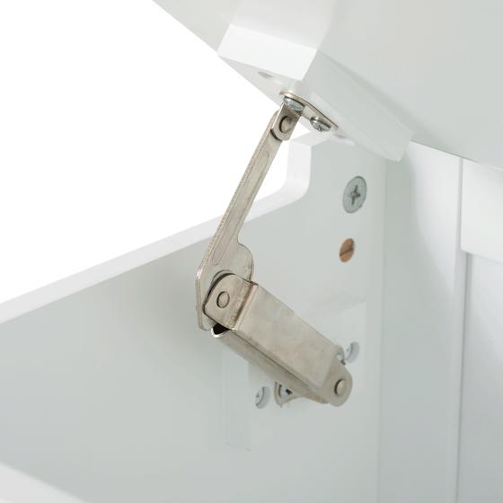 Toy storage bench - hinge