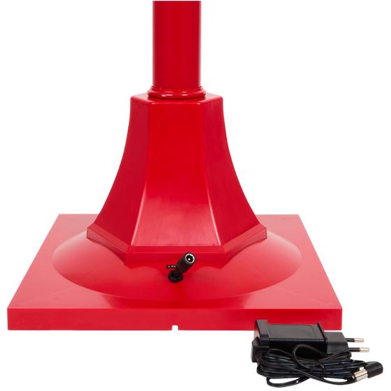 Christmas floor lamp with snow, light and sound - cable